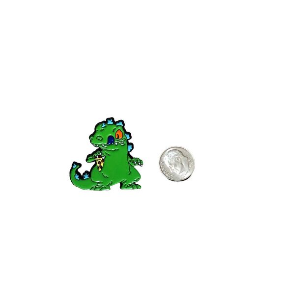 The Rugrats Reptar Zinc Alloy Enamel Lapel Pin - Picture 3 of 3